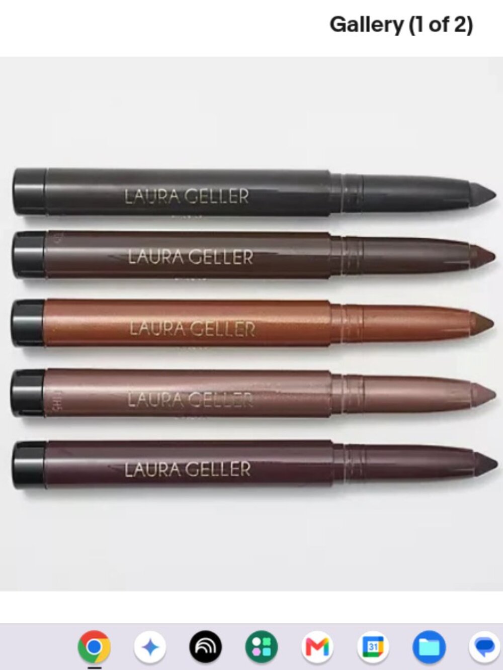 Laura Geller 5-Piece Kajal Eyeliner Collection-NEW-A709996
